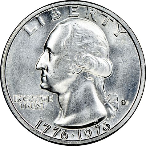 1776 to 1976 silver quarter dollar value|More.